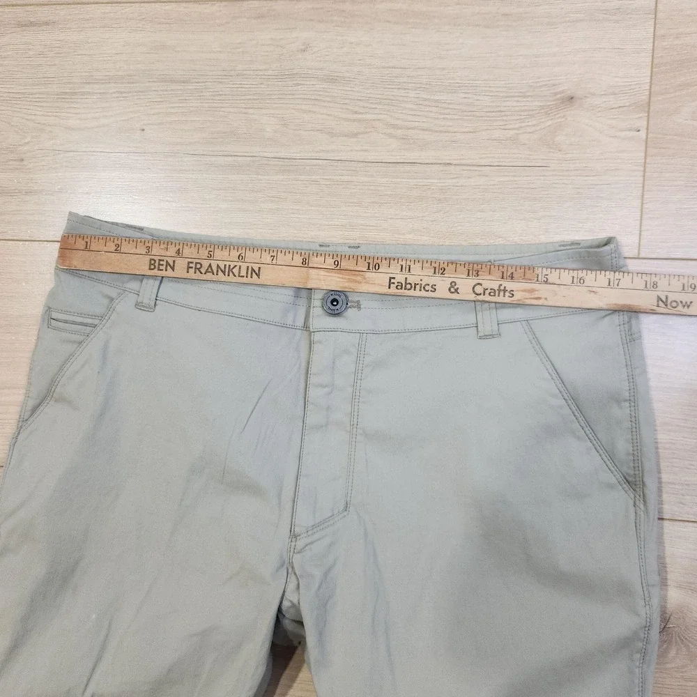 Kuhl Resistor Lite Chino Pants Mens 34x30 Beige Stretch Travel Outdoor Tech